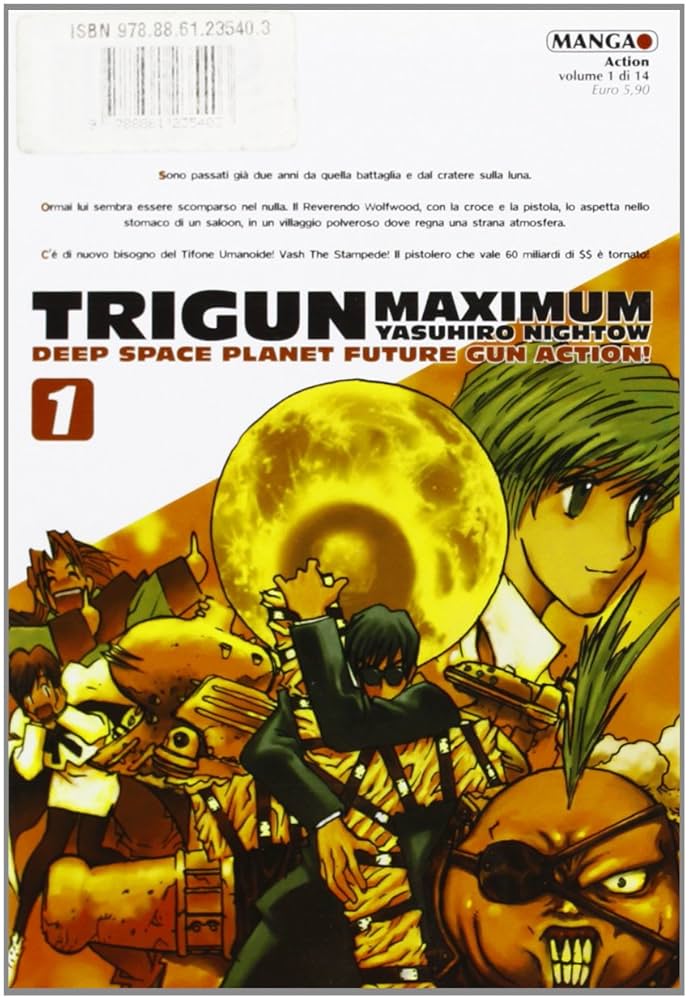 Trigun maximum (Vol. 1) : Nightow, Yasuhiro: Amazon.pl: Książki
